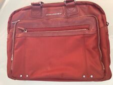 Piquadro Red Briefcase or laptop Bag Nice picture