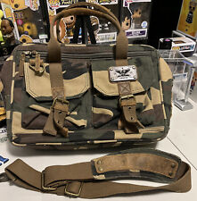 Vtg Fossil Seageant Laptop Camo Nwt Rare Shoulder picture