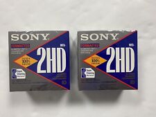 A Lot Of 2 Packs Micro floppydisk Double Sided XT Series Sony Formatted MFD-2HD picture