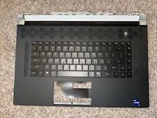Best Cond Dell Alienware x17 R1 R2 US English Keyboard Palmrest 0346YC 346YC B9 picture