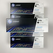 HP 414X High Yield BLACK Genuine LaserJet Toner Cartridge, W2021X picture