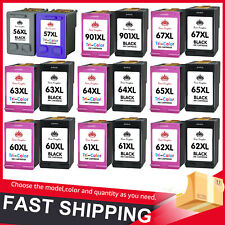 Ink Cartridges For HP 60XL 61XL 62XL 63XL 64XL 65XL 67XL 901XL 56 XL 57 XL Lot picture