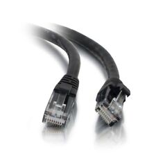 Cables To Go C2G 10 Ft CAT5E Snagless Black Network Patch Cable 15202 **NEW* picture