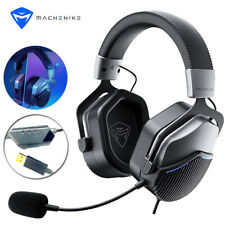 USB Gaming Headset Noise Cancelling Stereo Surround Headphones w/ Mic LED Light picture