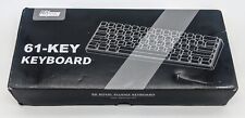 NEW RK Royal Kludge 61-Key Mechanical Keyboard White RK61 OPEN BOX picture