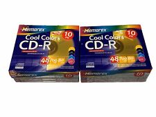 Memorex CDR Two 10 Pack Disc Lot Cool Colors  picture