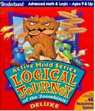 Logical Journey Of The Zoombinis Deluxe PC MAC CD learn math sorting puzzle game picture