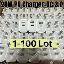 For iPhone 15 14 13 12 X 20W Fast Charger Block QC Type C Wall Power Adapter Lot picture