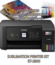 Espon Printer With Sublimation Ink, Sublimation Printer Bundle with sublipaper picture