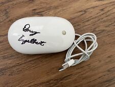 RARE Signed-DOUGLAS ENGELBART MOUSE-INVETOR APPLE A1152 USB Apple Mighty Mouse picture