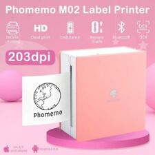 Phomemo M02 Mini Bluetooth Thermal Photo Printer Portable Printing Machine Lot picture