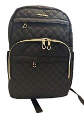 Kroser Laptop Backpack 15.6” Stylish Daypack with USB Charging Quilted Black NWO picture