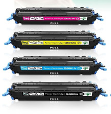 4 Pack Q6000A-Q6003A Toner For HP Color LaserJet 1600 2600 2605dn 2605dtn picture