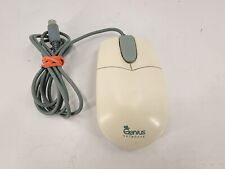 Genius NetMouse, Vintage Beige & Green PS/2 PC Mouse, TESTED AND WORKING picture