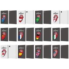 THE ROLLING STONES INTERNATIONAL LICKS 1 LEATHER BOOK WALLET CASE FOR APPLE iPAD picture