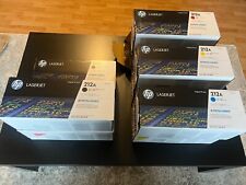 Lot of 9 Empty Genuine OEM HP Laserjet 212A Toner Cartridges w/Boxes for REFILL picture