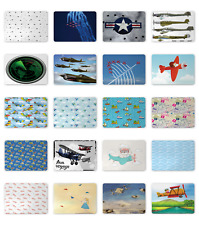 Ambesonne Airplane Design Mousepad Rectangle Non-Slip Rubber picture