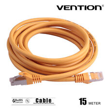 High Quality 50ft Cat.6a Ethernet Network LAN Patch Cable Cord RJ45 Yellow picture