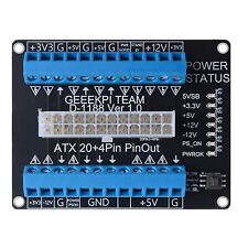 New 24/20-Pin Atx Dc Power Supply Breakout Board Module Adapter, Termi picture