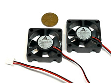 2 Pieces Axial box fan cooling quiet small 3510 35mm x 10mm pc 2pin  5v picture