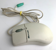 Vintage Microsoft Ball IntelliMouse Wheel Mouse 1.1/1.1a PS/2 1.1a PC picture