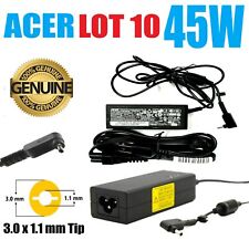 LOT OF 10 OEM Acer 45W 19V 2.37A Laptop AC Adapter Charger PA-1450-26 A13-045N2A picture