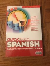 The Learning Company - Quick Study Spanish 3 CD Set New & Sealed  picture