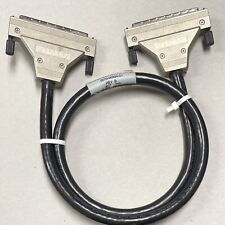 AMP 100pin Male Both Side SCSI External Data Cable 0070-00334-01 3ft picture