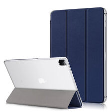 For iPad Pro 12.9-Inch (4th Generation 2020 Model) Folio Smart Case Cover+ Glass picture