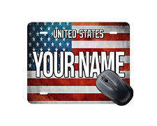 Personalized Custom Name Country Flag Mouse Pad picture