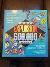 Windows Art Explosion Clip Art Graphic Designer 17 CDs 600,000 Images picture