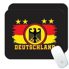 Gift Mousepad : Germany Crest Flag Country Star German Expat Deutschland Eagle picture