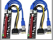 PCI-E Riser For Bitcoin Litecoin ETH Coin Mining 6 PIN Powered PCIE,   picture