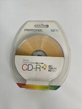 New In Package Memorex CDR 10 Pack 40x 700mb 80 Min 2009 Recordable picture