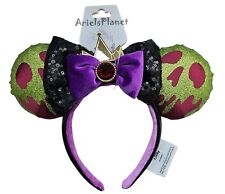 2024 Disney Parks Snow White Evil Queen Poison Apple Minnie Ear Headband picture