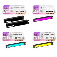 5PK TRS 981X BCMY HY Compatible for HP PageWide MFP 586dn 586f Ink Cartridge picture