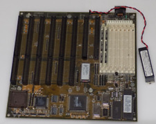 Vintage Retro- ECS HM386SX  Baby AT 386 ISA Motherboard AM386SX/SXL-25 +RAM picture