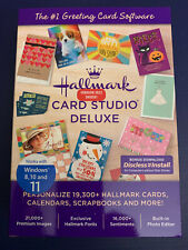 Box Hallmark Card Studio Deluxe v. 22: DVDs, Win 8 10 & 11, Ships Worldwide picture