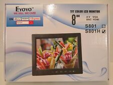 Eyoyo 8 Inch TFT Color LCD Monitor S801H HDMI VGA BNC AV picture