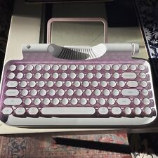 Qwerkywriter S Typewriter Inspired Retro Mechanical Wired & Wireless Keyboard - picture