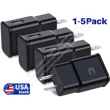 USB Wall Charger Fast Adapter Block Charging Cube Brick Box For Samsung Android picture