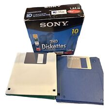 Sony 2HD Diskettes 8-Pack New Open Box Mac Formatted 1.44 MB Floppy Disks picture