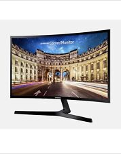 Samsung 24 inch CF396 Curved Monitor (LC24F396FHNXZA) - 1080p, Dual monitor picture