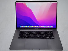 MacBook Pro (2019) 16” Touch Bar A2141 2.6Ghz i7 16GB 500GB Space Gray - Used picture