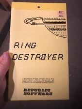 NOS Vintage TEXAS INSTRUMENTS TI-99/4A Ring Destroyer Republic Software Tape picture