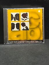 Rare, Vintage 1992 Apple Educational CD, 1992 Apple Early Language Connections S picture