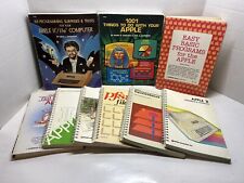 Lot Of Vintage 1979-1981 APPLE Computer Reference Manuals  Compute Tutorial picture