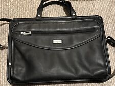 U.S. Luggage New York Black - Briefcase/Laptop/Travel Bag with Strap picture