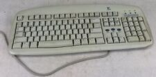 Vintage Logitech Y-SG13 Corded Deluxe Access Computer Keyboard picture