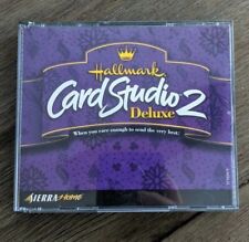 Hallmark® Card Studio™ 2 Deluxe Photo Software CD set ©2000 By Sierra Home™ picture